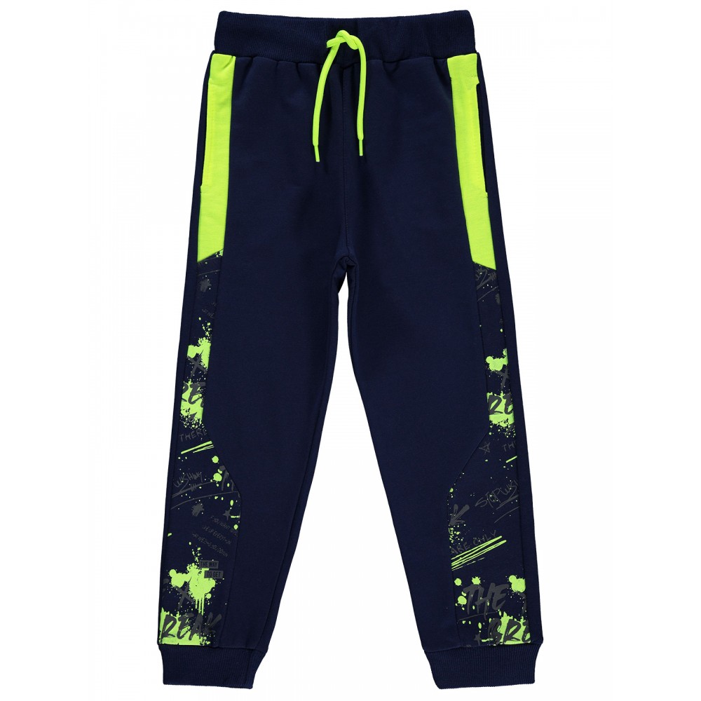 Wholesale - Civil Boys - Light Navy - Boy-Track Pants-6-7-8-9 Year (1-1-1-1) 4 Pieces