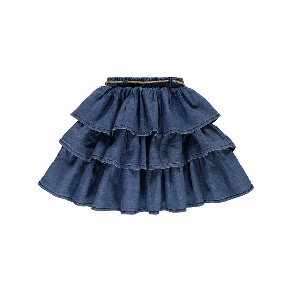 Wholesale - Civil Girls - Blue - Girl-Skirt-6-7-8-9 Year (1-1-1-1) 4 Pieces