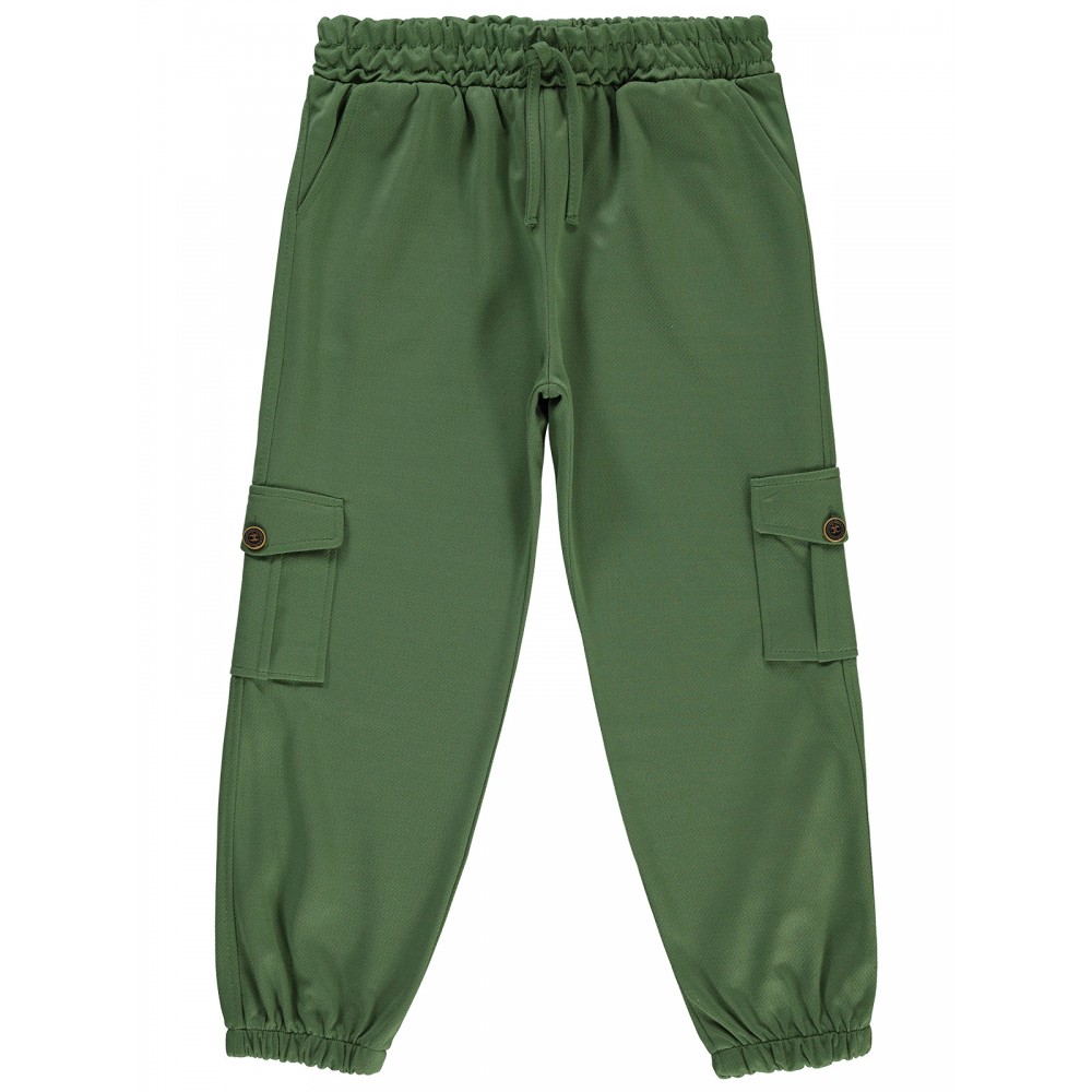 Wholesale - Civil Girls - Green - Girl-Trousers-10-11-12-13 Year  (1-1-1-1) 4 Pieces