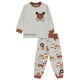 Wholesale - Civil Boys - Grey - Boy-Pajamas Set-2-3-4-5 Year (1-1-1-1) 4 Pieces