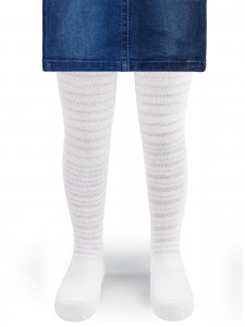 Wholesale - Civil Girls - White - -Tights-3 Year (Of 4) 4 Pieces