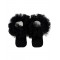 Wholesale - Minidamla-Lüks Tekin - Black - -Socks-S Size (Of 6) 6 Pieces