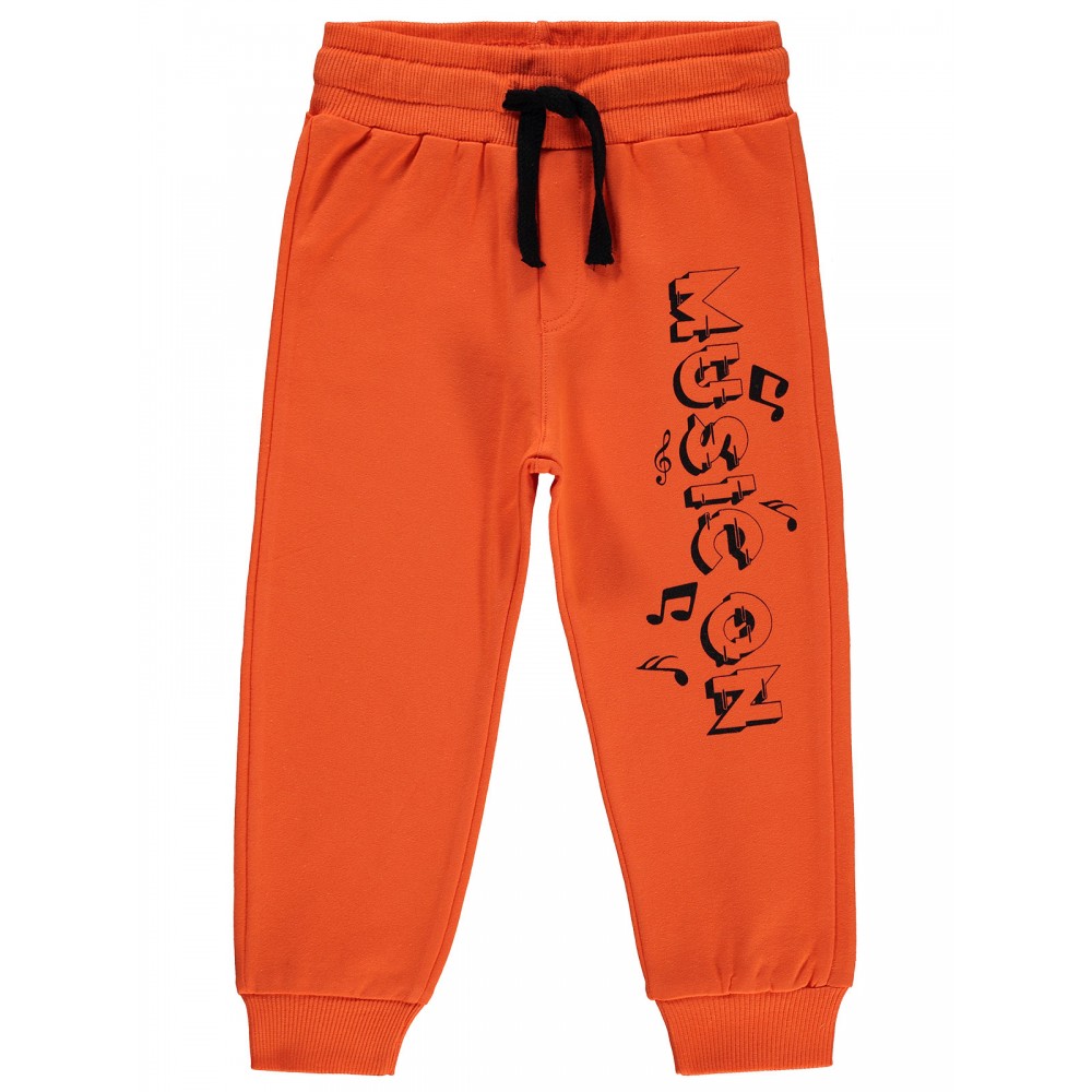 Wholesale - Civil Boys - Orange - -Track Pants-2-3-4-5 Year (1-1-1-1) 4 Pieces