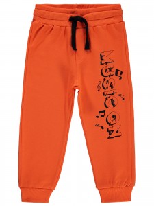 Wholesale - Civil Boys - Orange - -Track Pants-2-3-4-5 Year (1-1-1-1) 4 Pieces