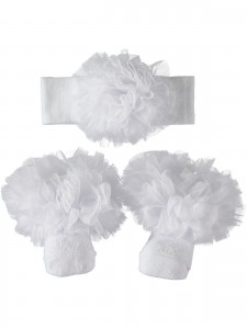 Wholesale - Minidamla-Lüks Tekin - White - -Sock Sets-S Size (Of 6) 6 Pieces