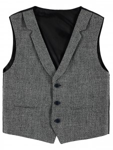 Wholesale - Civil Class - Grey - -Vest-10-11-12-13 Year  (1-1-1-1) 4 Pieces