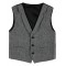 Wholesale - Civil Class - Grey - -Vest-10-11-12-13 Year  (1-1-1-1) 4 Pieces