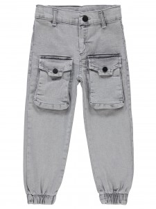 Wholesale - Civil Boys - Grey - -Trousers-2-3-4-5 Year (1-1-1-1) 4 Pieces