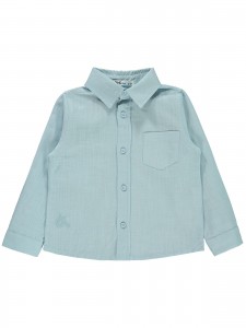 Wholesale - Civil Boys - Soft Blue - -Shirt-2-3-4-5 Year (1-1-1-1) 4 Pieces