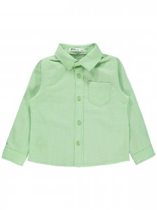 Wholesale - Civil Boys - Soft Green - -Shirt-2-3-4-5 Year (1-1-1-1) 4 Pieces