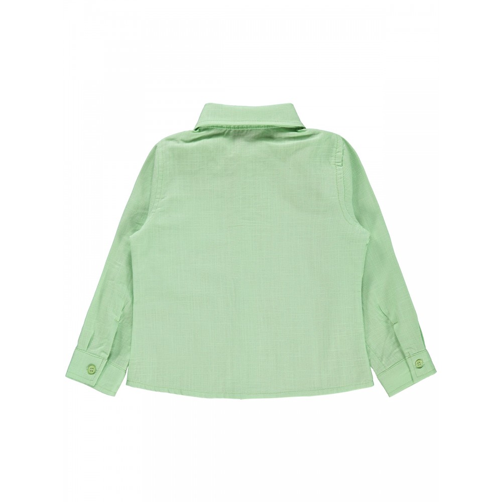 Wholesale - Civil Boys - Soft Green - -Shirt-2-3-4-5 Year (1-1-1-1) 4 Pieces