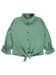 Wholesale - Civil Girls - Green - -Shirt-6-7-8-9 Year (1-1-1-1) 4 Pieces