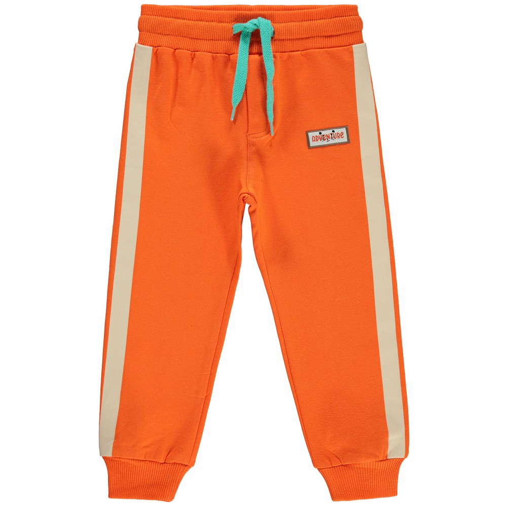 Wholesale - Civil Boys - Orange - -Track Pants-2-3-4-5 Year (1-1-1-1) 4 Pieces