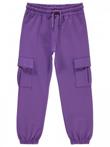 Wholesale - Civil Girls - Purple - -Track Pants-10-11-12-13 Year  (1-1-1-1) 4 Pieces