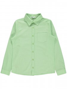 Wholesale - Civil Boys - Soft Green - -Shirt-10-11-12-13 Year  (1-1-1-1) 4 Pieces