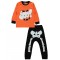 Wholesale - Civil Boys - Orange - -Pajama Set-2-3-4-5 Year (1-1-1-1) 4 Pieces