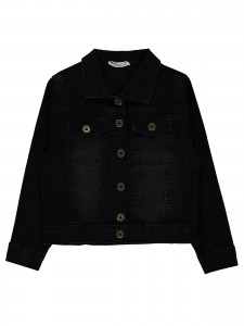 Wholesale - Civil Girls - Black - -Jacket-10-11-12-13 Year  (1-1-1-1) 4 Pieces