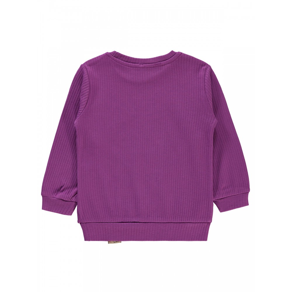 Wholesale - Civil Girls - Purple - Girl-Sweatshirt-2-3-4-5 Year (1-1-1-1) 4 Pieces