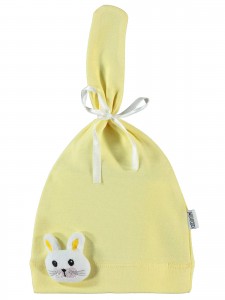 Wholesale - Minidamla-Lüks Tekin - Yellow - Baby-Baby Hats, Beanies And Sets-S Size (Of 6) 6