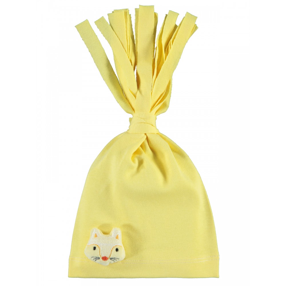 Wholesale - Minidamla-Lüks Tekin - Yellow - Baby-Baby Hats, Beanies And Sets-S Size (Of 6) 6