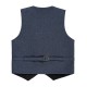 Wholesale - Civil Boys - Indigo - Boy-Waistcoat-6-7-8-9 Year (1-1-1-1) 4