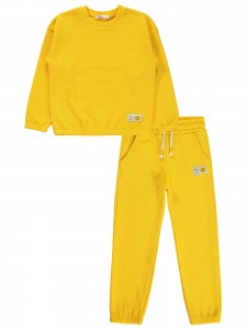 Wholesale - Civil Girls - Mustard - Girl-Tracksuit Set-10-11-12-13 Year  (1-1-1-1) 4