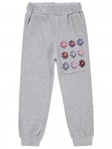 Wholesale - Civil Girls - Grey - Girl-Track Pants-2-3-4-5 Year (1-1-1-1) 4