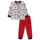 Wholesale - Civil Boys - Red - Boy-Pajamas Set-2-3-4-5 Year (1-1-1-1) 4