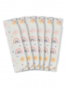 Wholesale - Minidamla-Lüks Tekin - Ecru - Baby-Baby Handkerchiefs-S Size (Of 10) 10