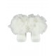 Wholesale - Minidamla-Lüks Tekin - White - Baby-Sock-S Size (Of 6) 6