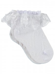 Wholesale - Civil Girls - White - Girl-Sock-3 Year (Of 4) 4