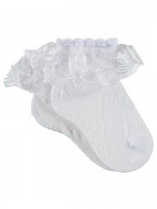 Wholesale - Civil Girls - White - Girl-Sock-3 Year (Of 4) 4