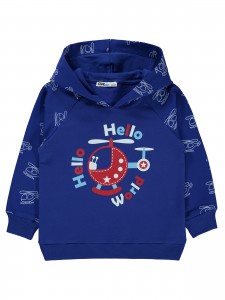 Wholesale - Civil Boys - Saxe - Boy-Sweatshirt-2-3-4-5 Year (1-1-1-1) 4