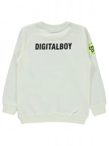 Wholesale - Civil Boys - Ecru - Boy-Sweatshirt-2-3-4-5 Year (1-1-1-1) 4