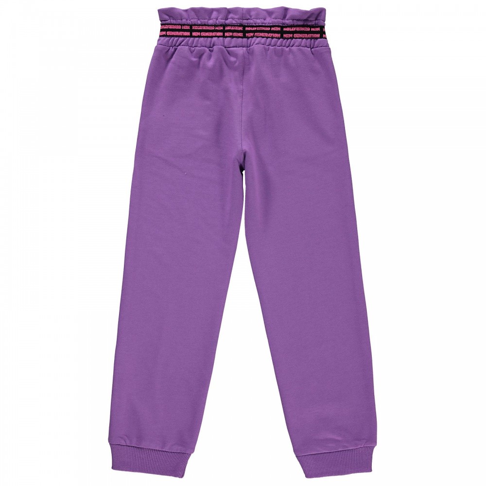 Wholesale - Civil Girls - Purple - Girl-Track Pants-10-11-12-13 Year  (1-1-1-1) 4