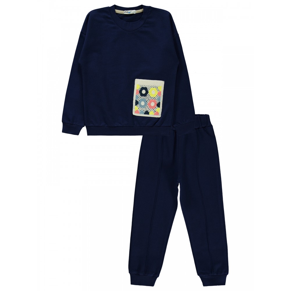 Wholesale - Civil Boys - Navy - Boy-Tracksuit Set-2-3-4-5 Year (1-1-1-1) 4