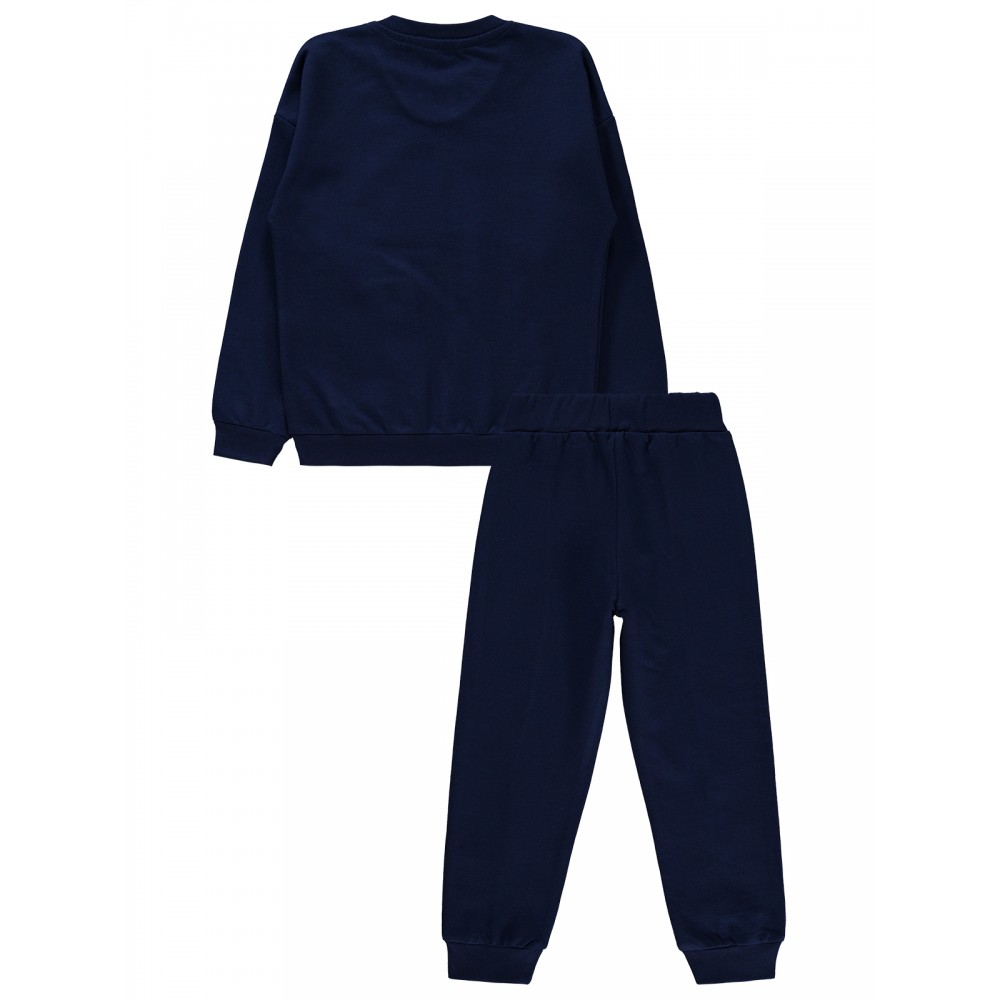 Wholesale - Civil Boys - Navy - Boy-Tracksuit Set-2-3-4-5 Year (1-1-1-1) 4