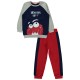 Wholesale - Civil Boys - Red - Boy-Tracksuit Set-2-3-4-5 Year (1-1-1-1) 4