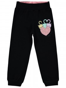 Wholesale - Civil Girls - Black - Girl-Track Pants-2-3-4-5 Year (1-1-1-1) 4