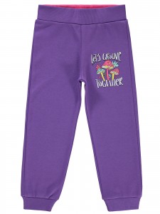 Wholesale - Civil Girls - Purple - Girl-Track Pants-2-3-4-5 Year (1-1-1-1) 4