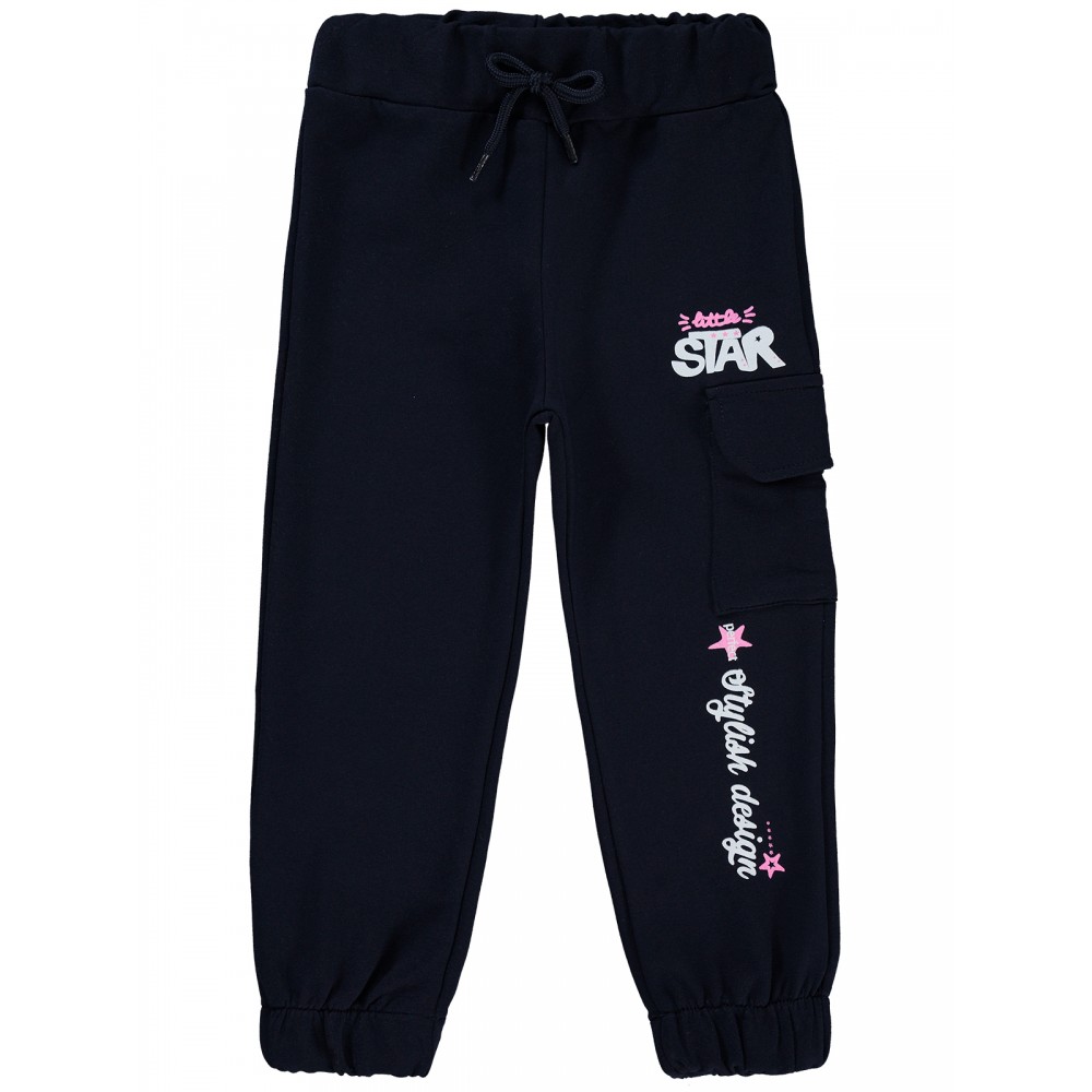 Wholesale - Civil Girls - Navy - Girl-Track Pants-2-3-4-5 Year (1-1-1-1) 4