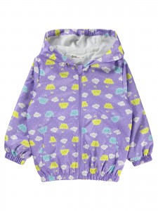 Wholesale - Civil Girls - Pink-Damson - Girl-Raincoat-2-3-4-5 Year (1-1-1-1) 4