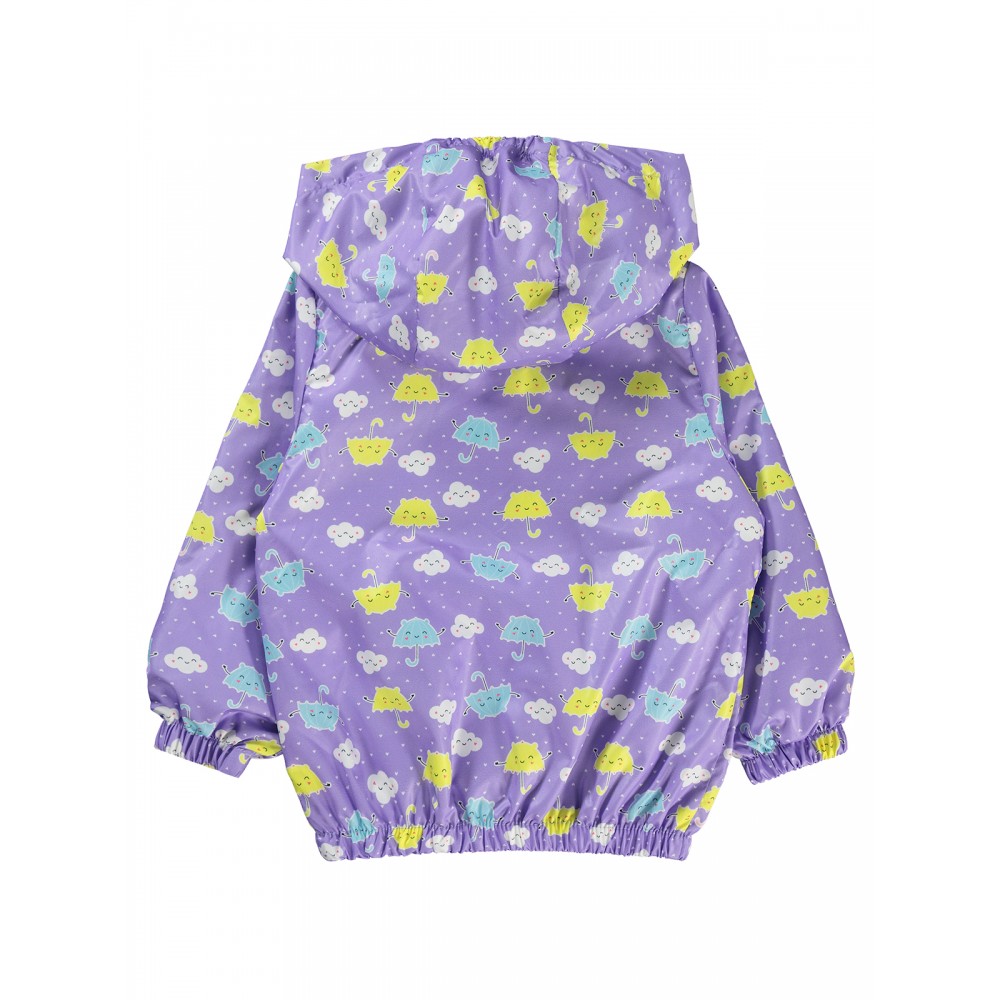 Wholesale - Civil Girls - Pink-Damson - Girl-Raincoat-2-3-4-5 Year (1-1-1-1) 4