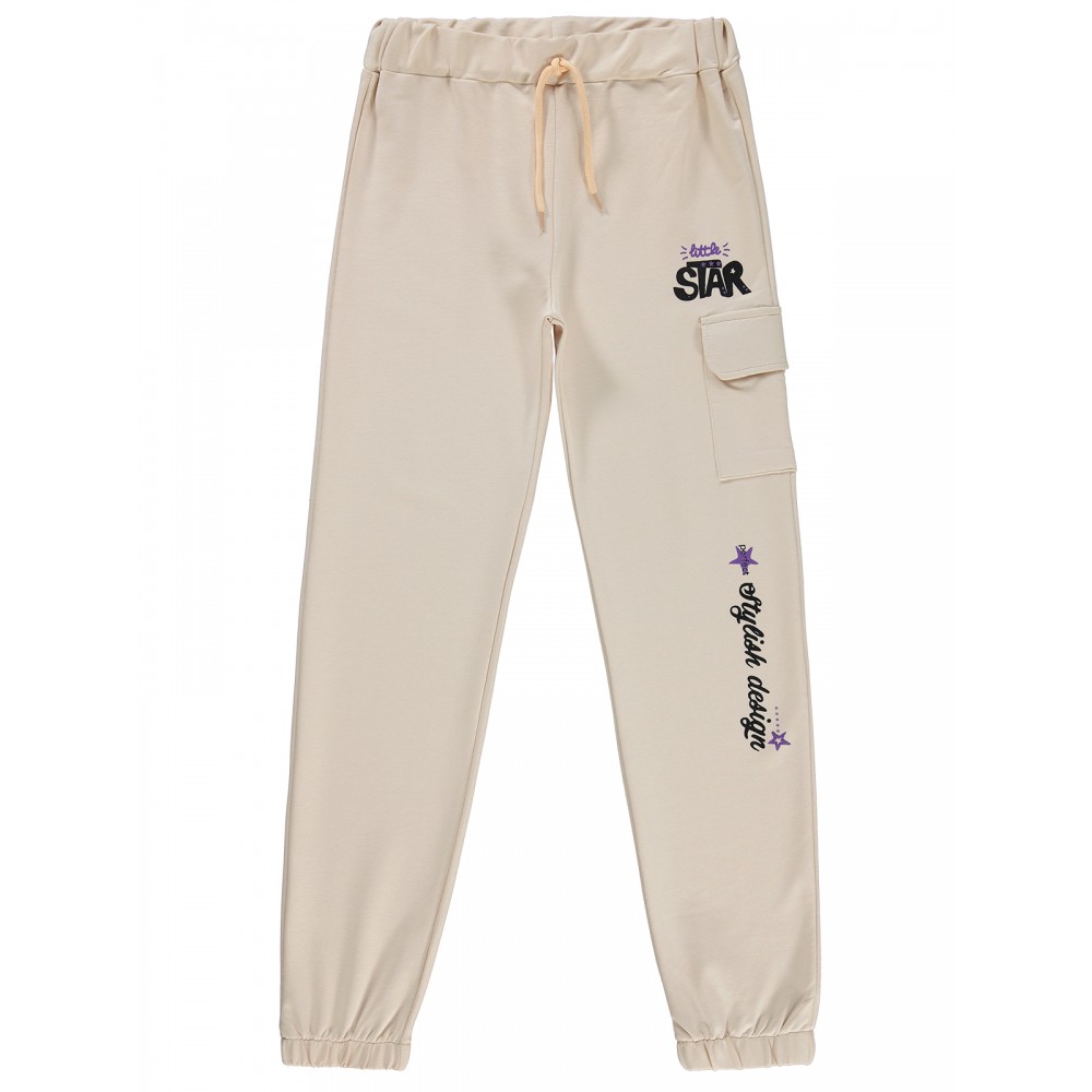 Wholesale - Civil Girls - Ivory - Girl-Track Pants-10-11-12-13 Year  (1-1-1-1) 4