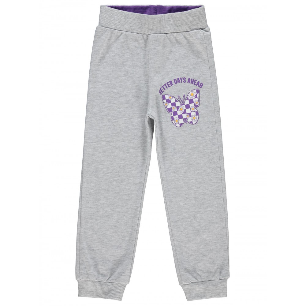 Wholesale - Civil Girls - Snow Marl - Girl-Track Pants-2-3-4-5 Year (1-1-1-1) 4