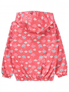 Wholesale - Civil Girls - Fuchsia-Grey - Girl-Raincoat-6-7-8-9 Year (1-1-1-1) 4