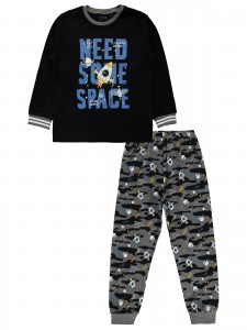 Wholesale - Civil Boys - Grey - Boy-Pajamas Set-6-7-8-9 Year (1-1-1-1) 4