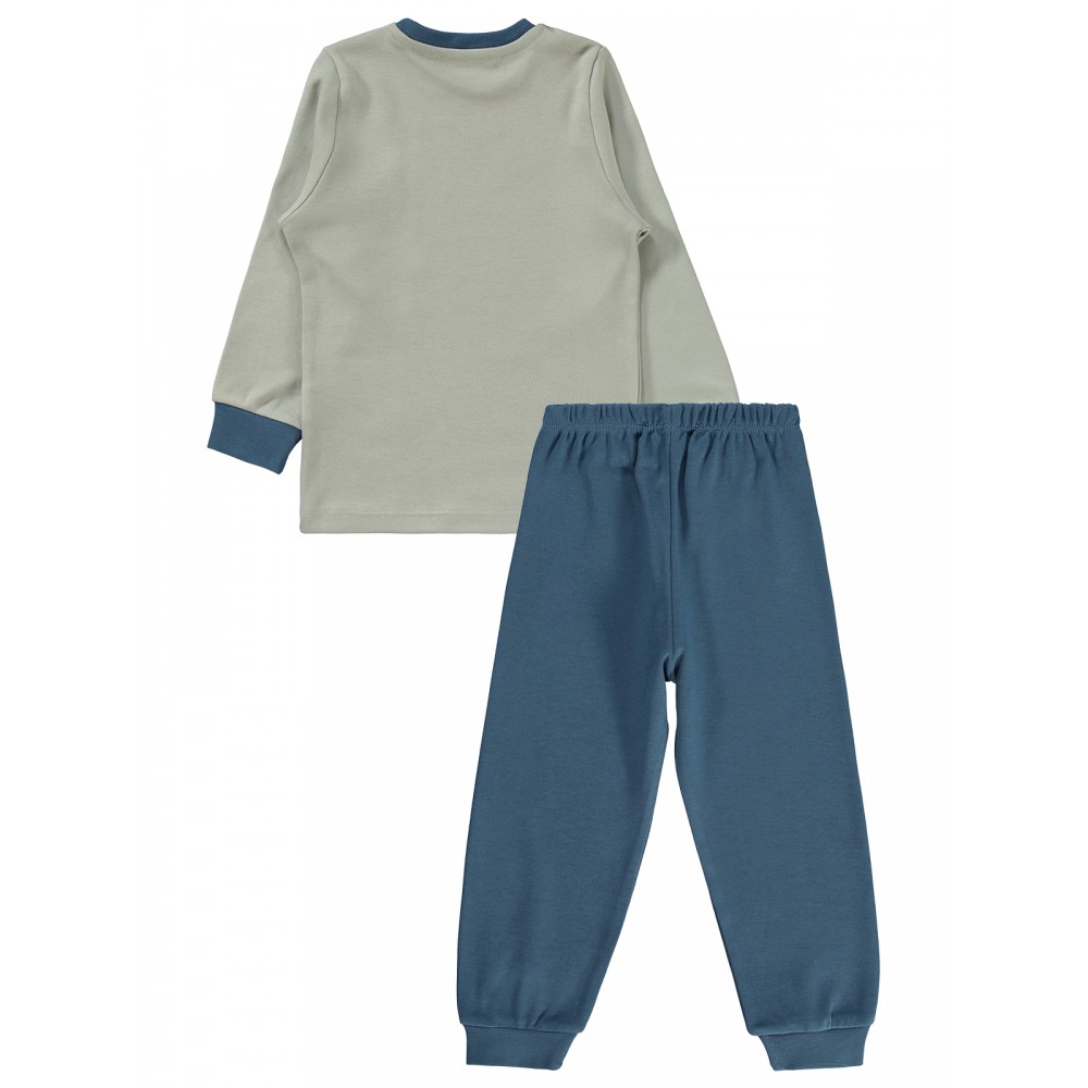 Wholesale - Civil Boys - Indigo - Boy-Pajamas Set-2-3-4-5 Year (1-1-1-1) 4