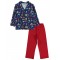 Wholesale - Civil Boys - Light Navy - Boy-Pajamas Set-2-3-4-5 Year (1-1-1-1) 4