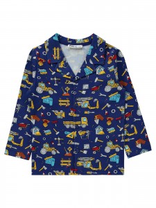 Wholesale - Civil Boys - Light Navy - Boy-Pajamas Set-2-3-4-5 Year (1-1-1-1) 4